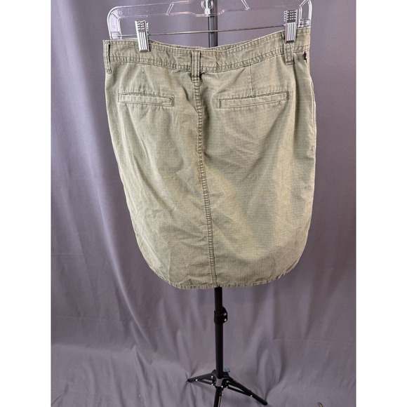 Polo Jeans Co Ralph Lauren Olive Green Cargo Skirt Women's Size 6 - Picture 4 of 7